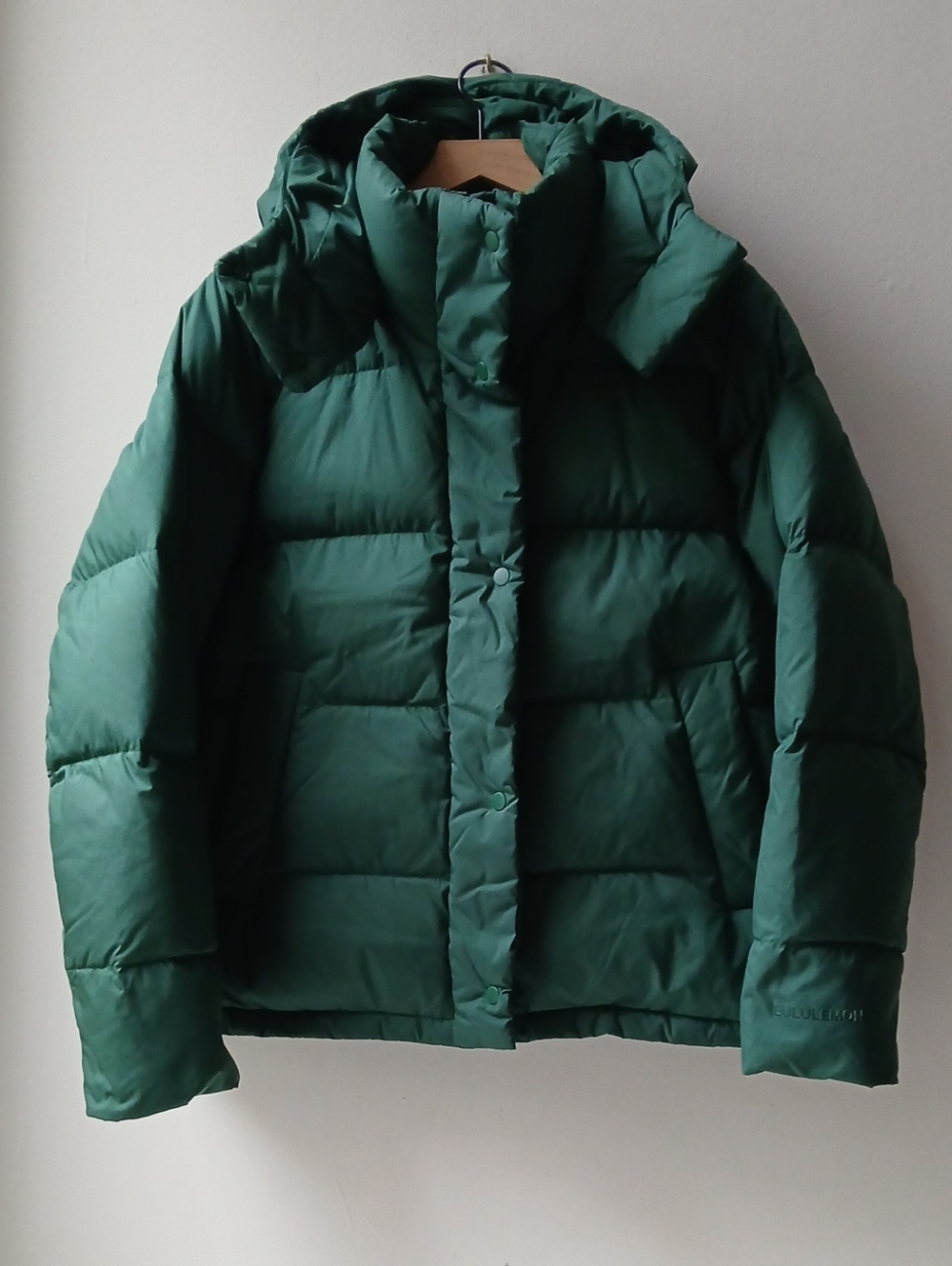Lululemon Wunder Puff Jacket Green Women's 8